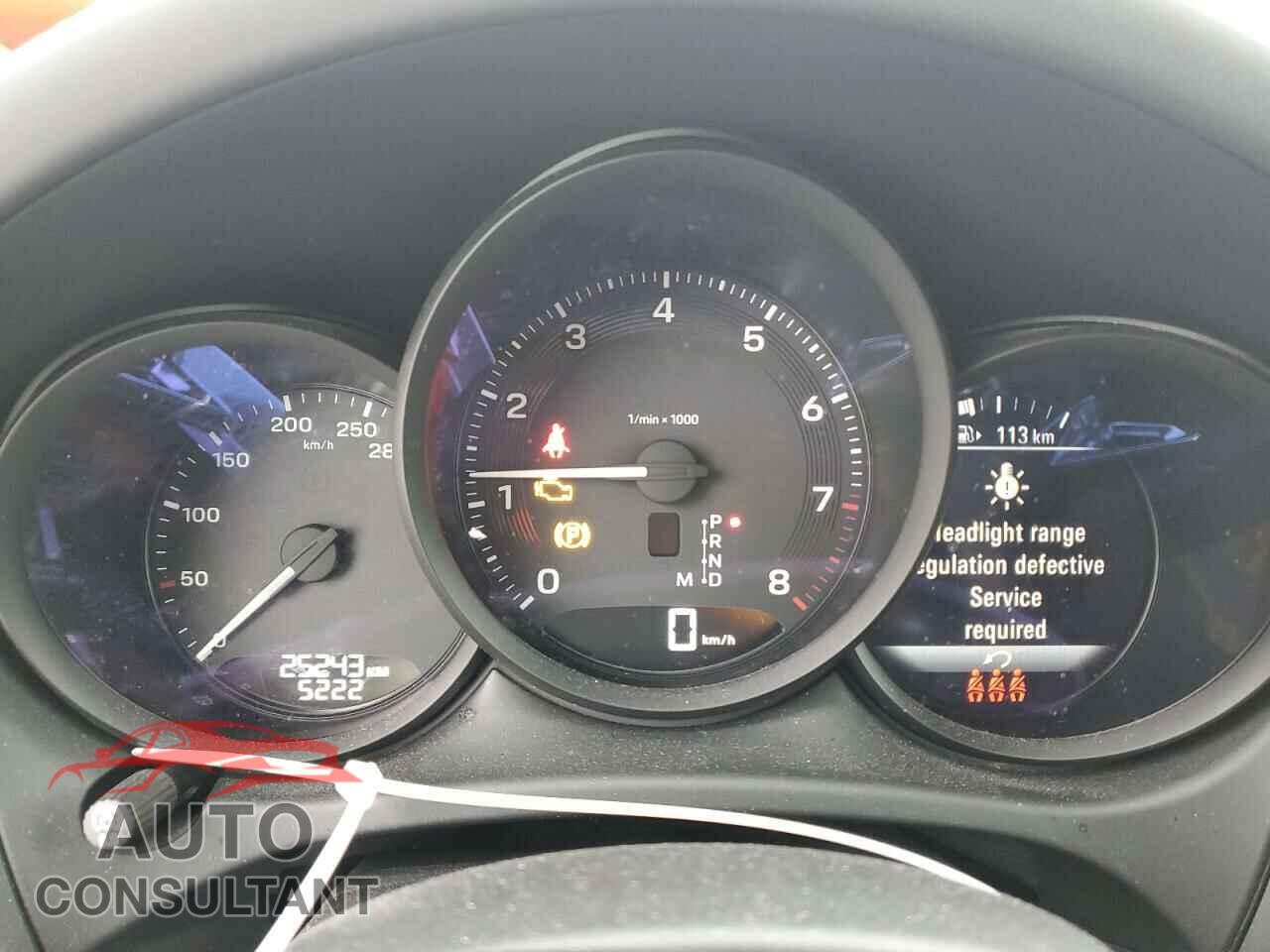 PORSCHE MACAN 2022 - WP1AA2A54NLB00985