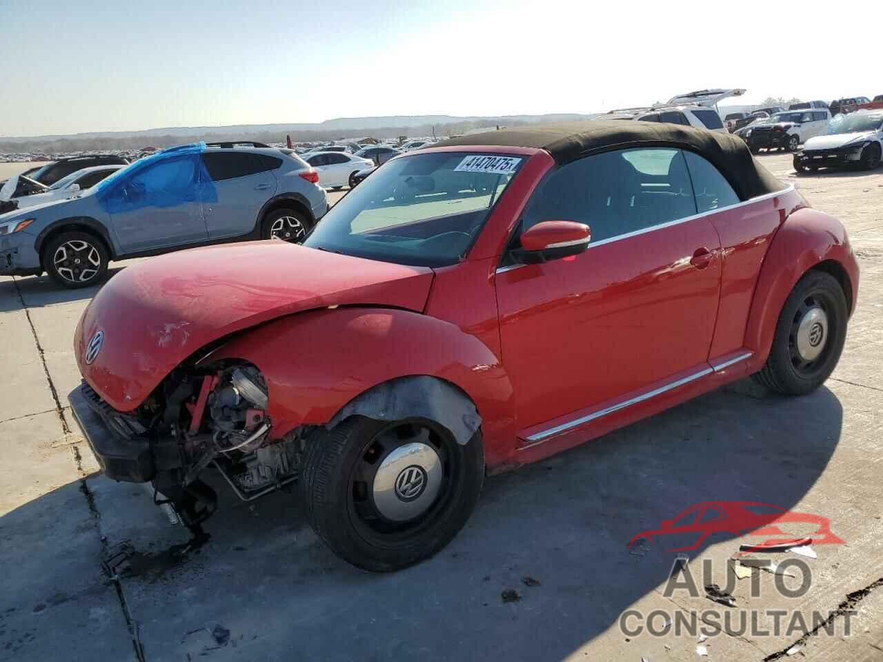 VOLKSWAGEN BEETLE 2013 - 3VW5X7AT2DM816243