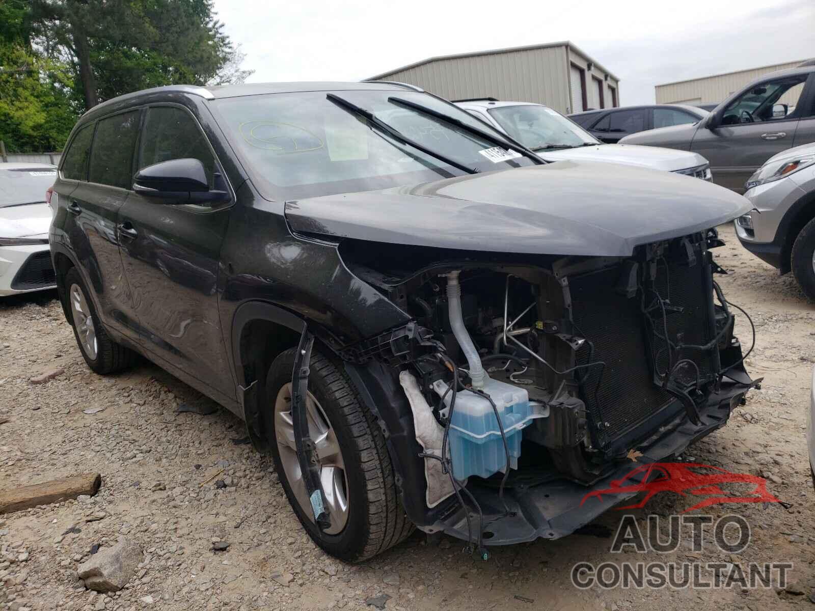 TOYOTA HIGHLANDER 2017 - 5TDDZRFH7HS475839