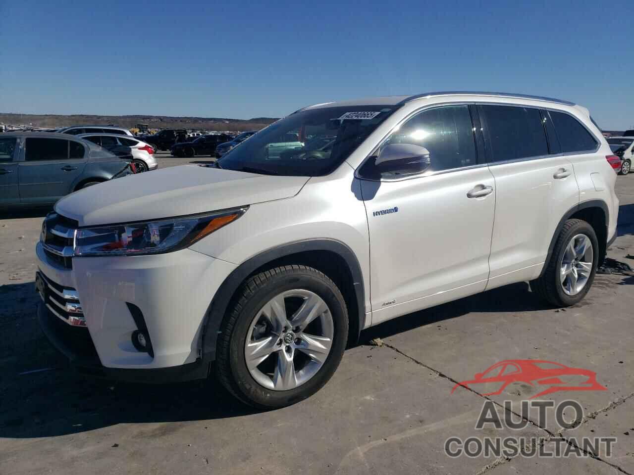 TOYOTA HIGHLANDER 2019 - 5TDDGRFH5KS071595