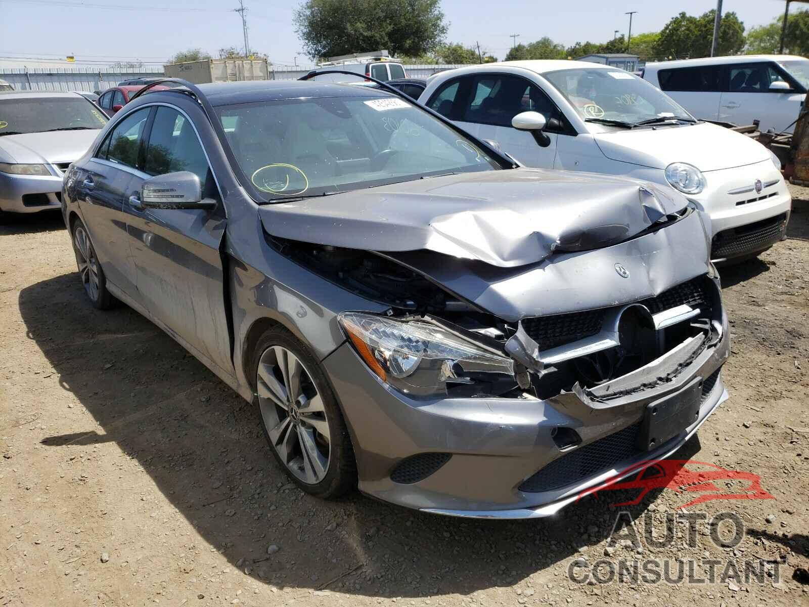 MERCEDES-BENZ CLA-CLASS 2018 - WDDSJ4EB1JN520709