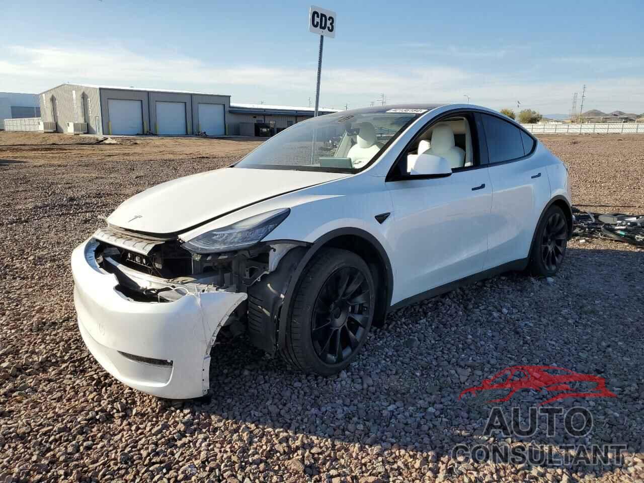 TESLA MODEL Y 2022 - 7SAYGDEE9NF359286