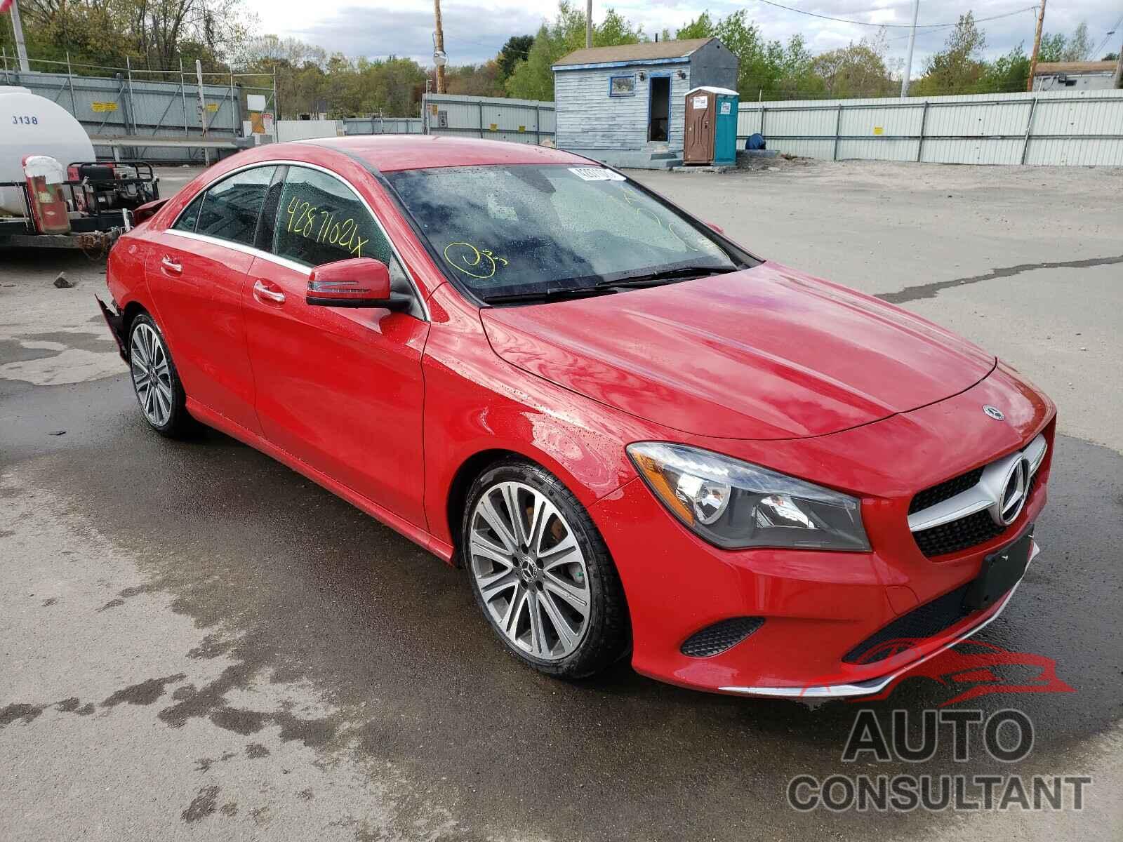 MERCEDES-BENZ CLA-CLASS 2018 - WDDSJ4GB4JN643689