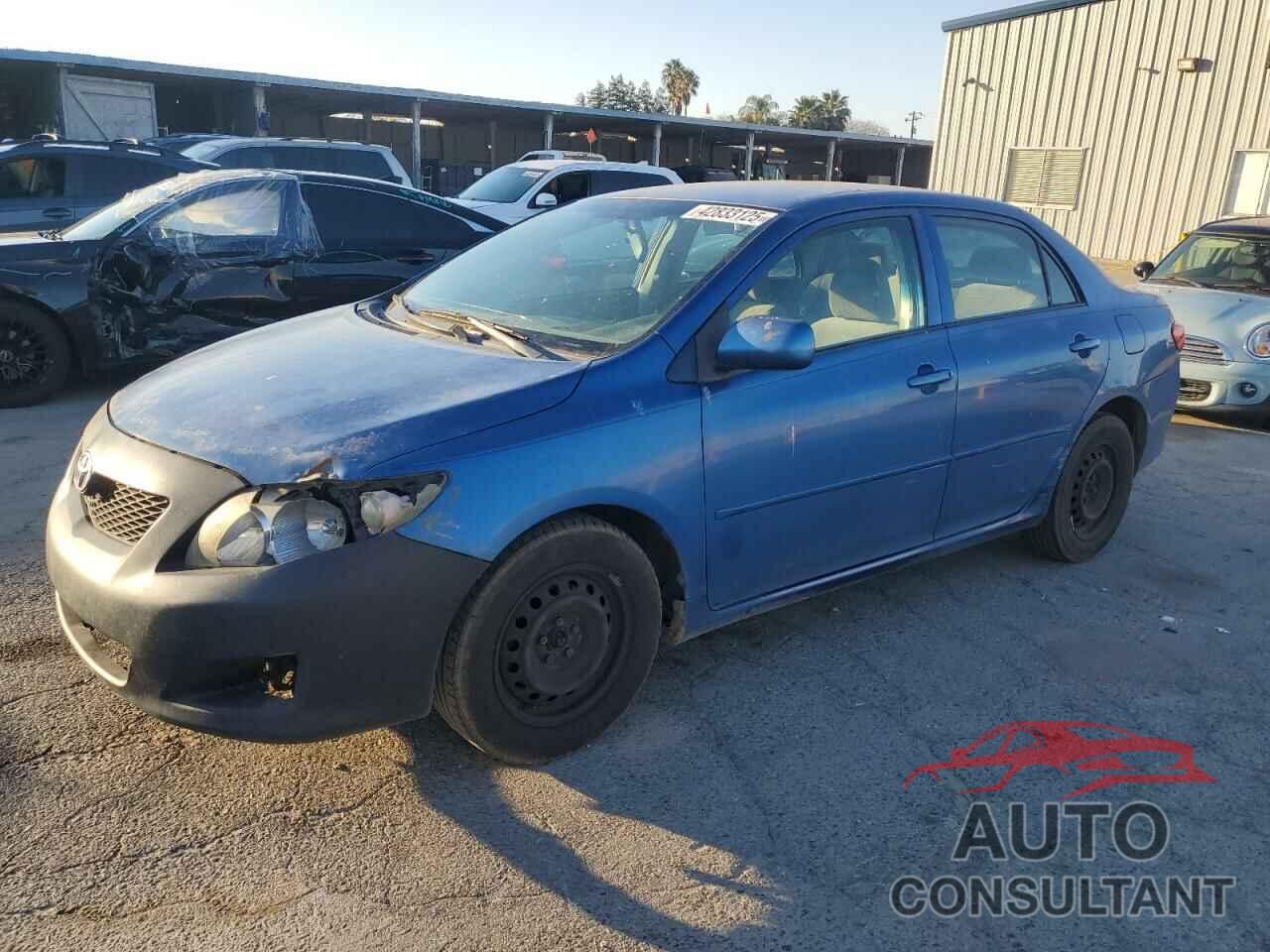 TOYOTA COROLLA 2009 - JTDBL40E199065001