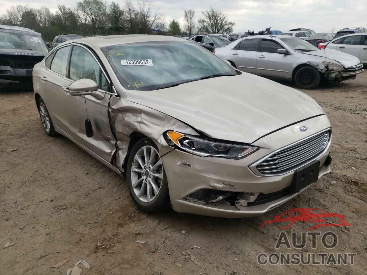 FORD FUSION 2017 - 3FA6P0PU8HR353263
