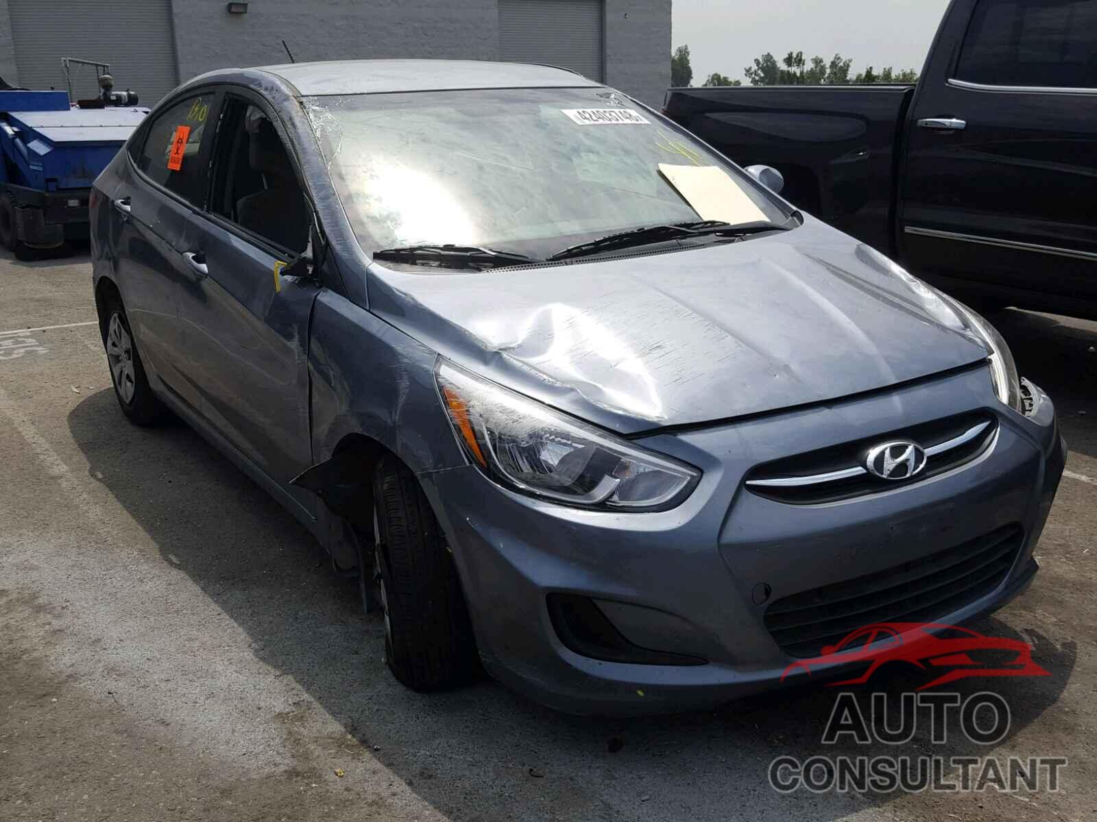 HYUNDAI ACCENT 2017 - KMHCT4AE6HU352215