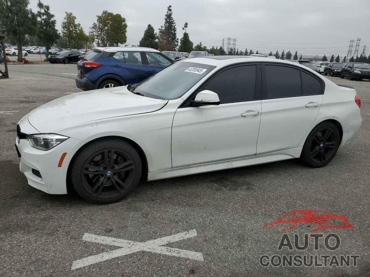 BMW 3 SERIES 2017 - WBA8B9G39HNU54647