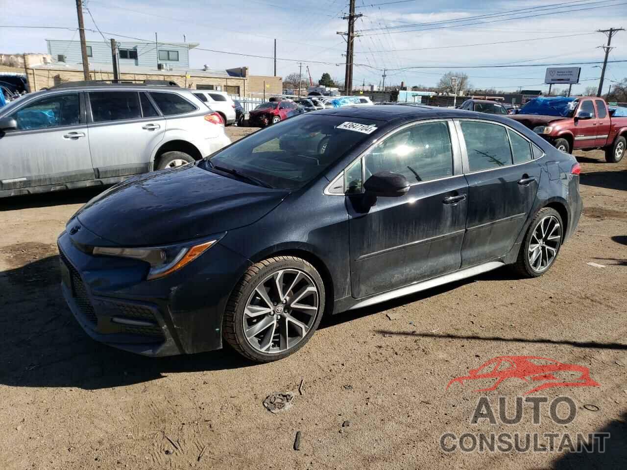 TOYOTA COROLLA 2021 - JTDM4MCE4MJ056415