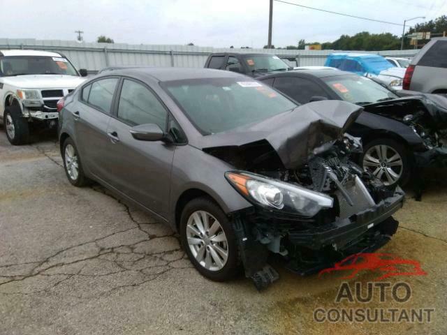 KIA FORTE 2016 - KNAFX4A68G5460890