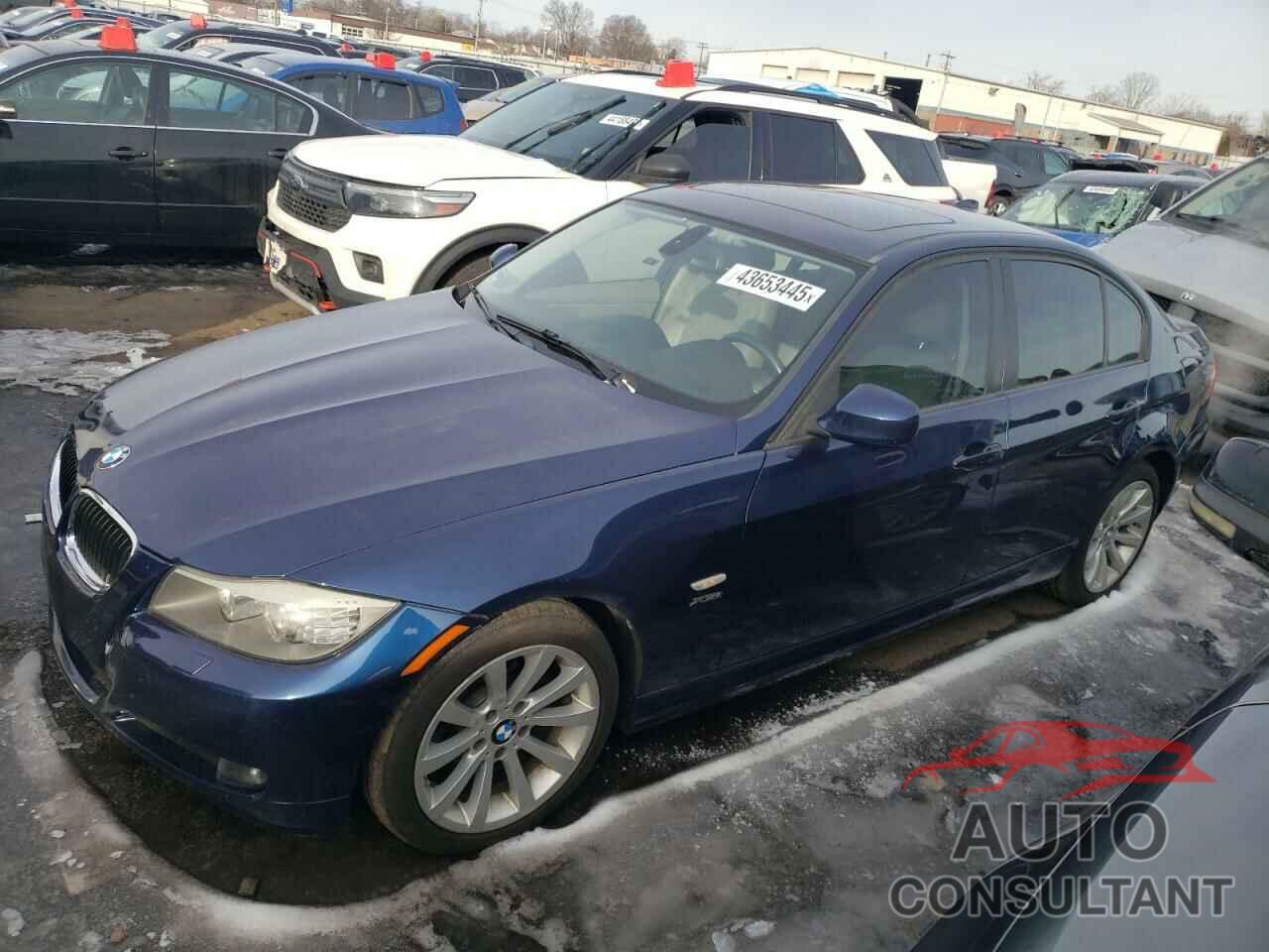 BMW 3 SERIES 2011 - WBAPK5C52BA661083