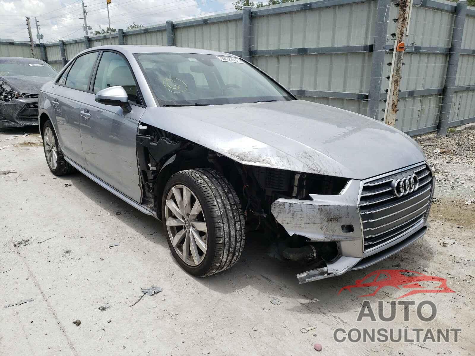 AUDI A4 2018 - WAUKMAF49JA146239