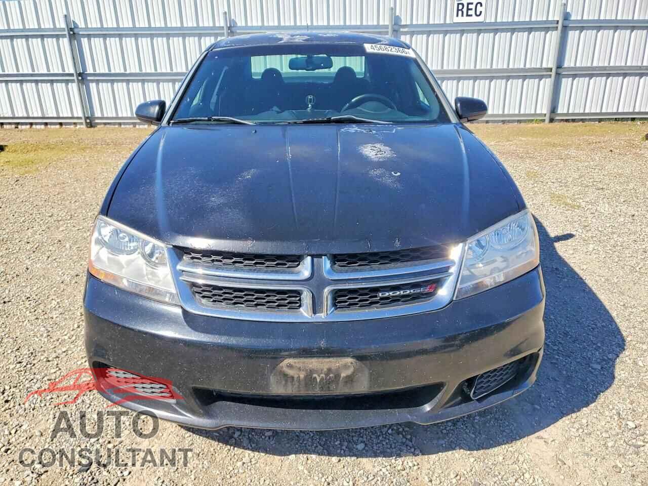 DODGE AVENGER 2012 - 1C3CDZCB6CN206812