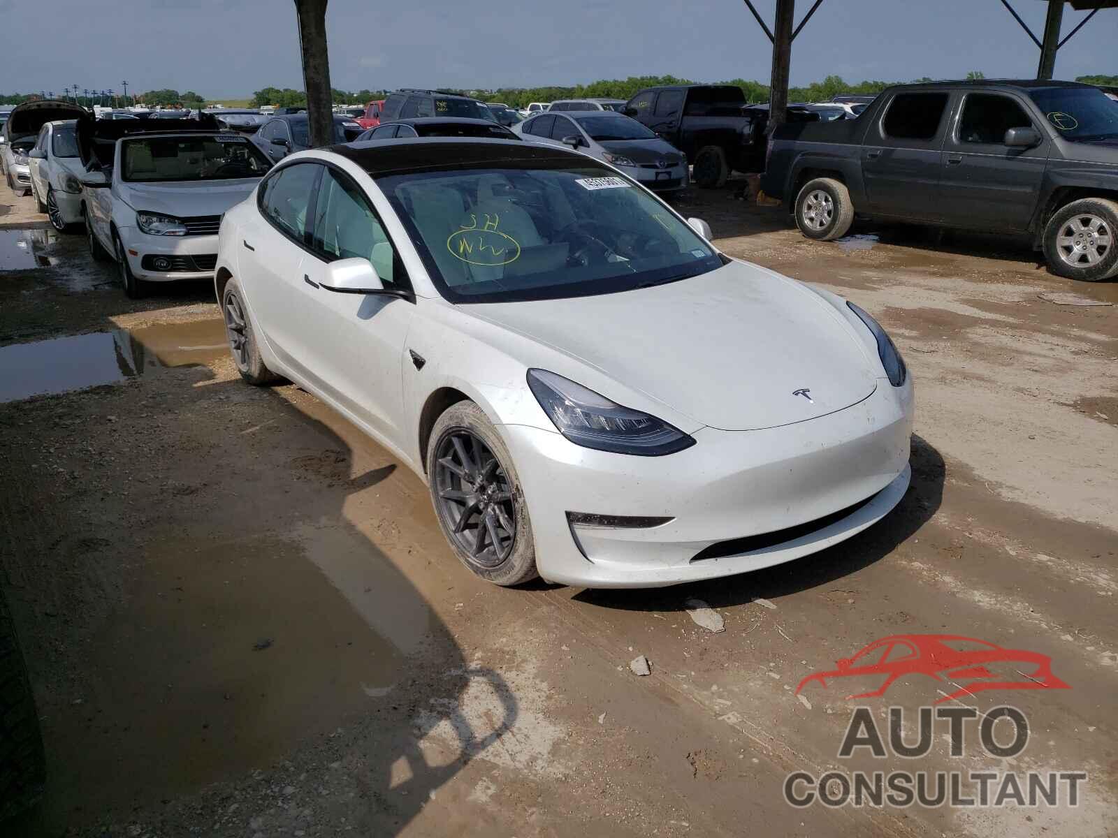 TESLA MODEL 3 2021 - 5YJ3E1EB5MF858621
