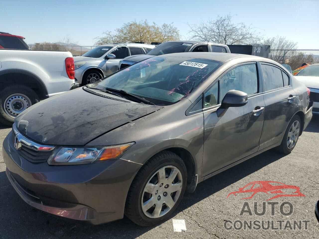 HONDA CIVIC 2012 - 19XFB2F83CE308997