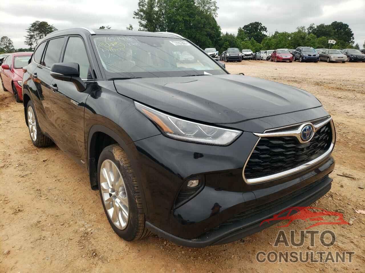 TOYOTA HIGHLANDER 2021 - 5TDXBRCH7MS524845