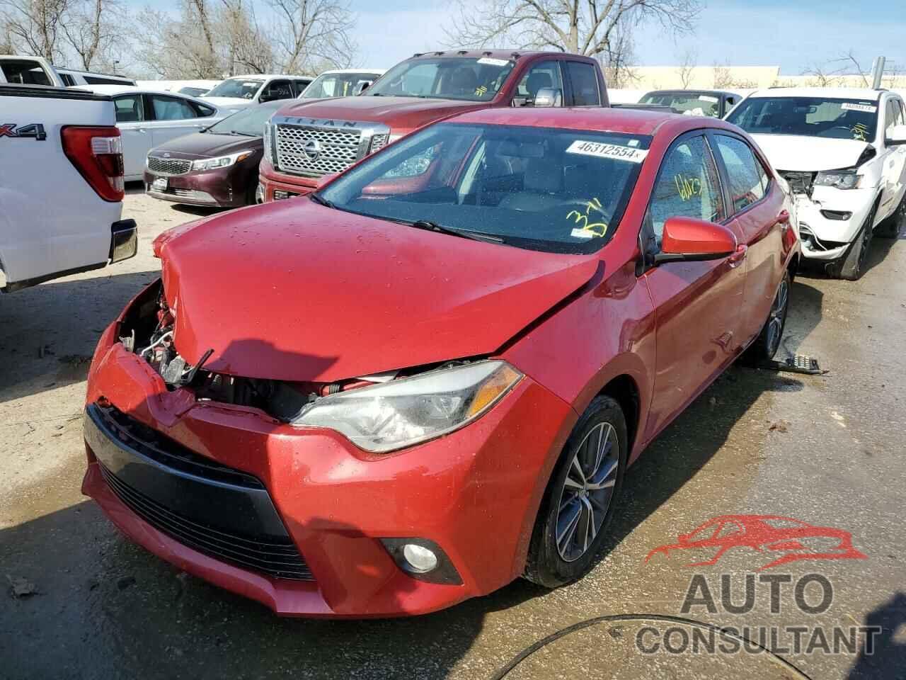 TOYOTA COROLLA 2016 - 5YFBURHE9GP375239