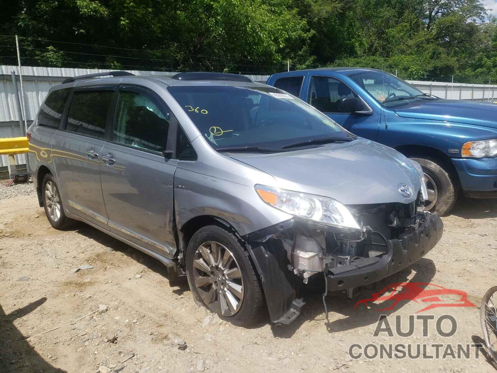 TOYOTA SIENNA 2016 - 5TDDK3DC4GS139931