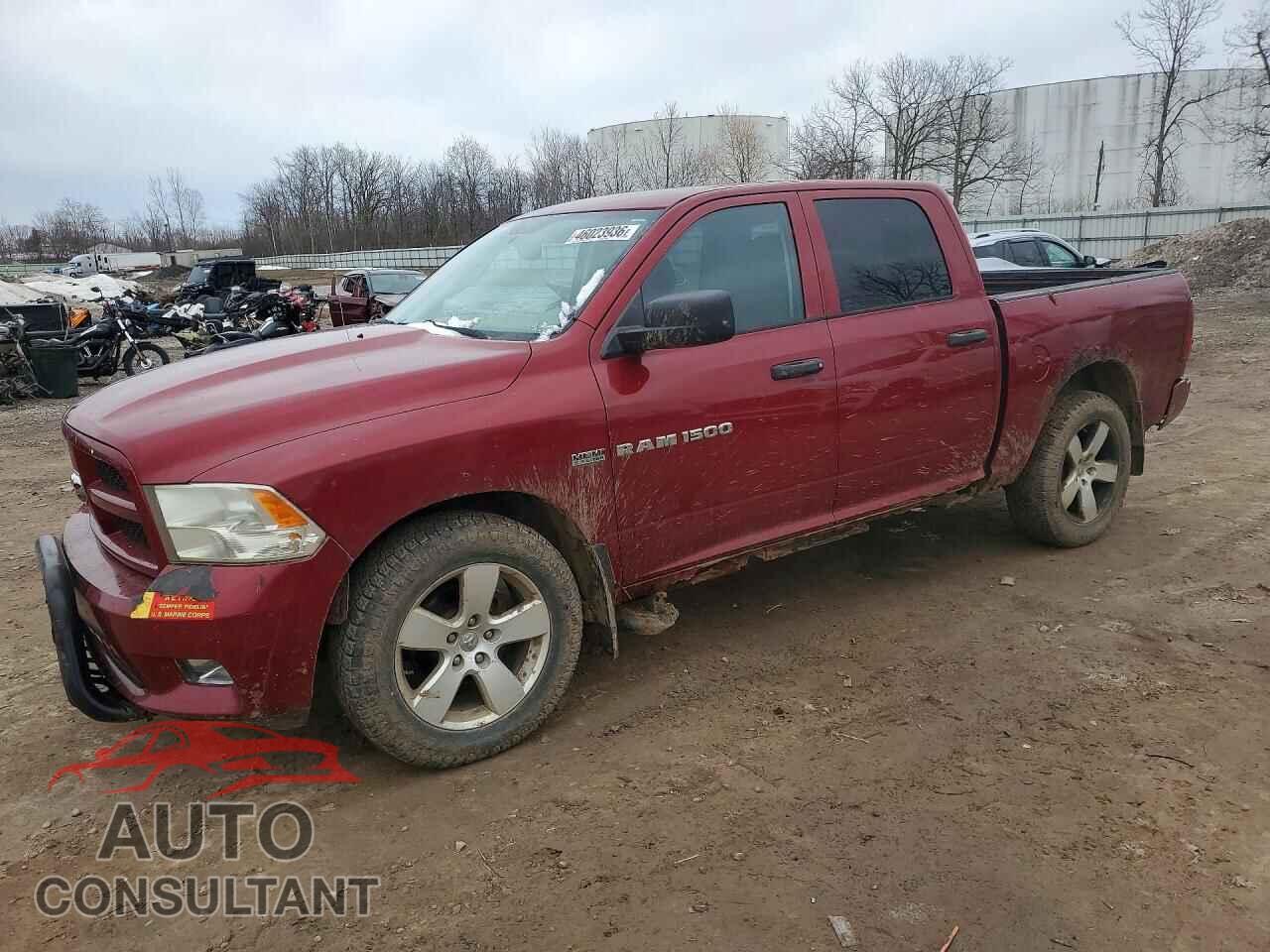 DODGE RAM 1500 2012 - 1C6RD7KT2CS284002