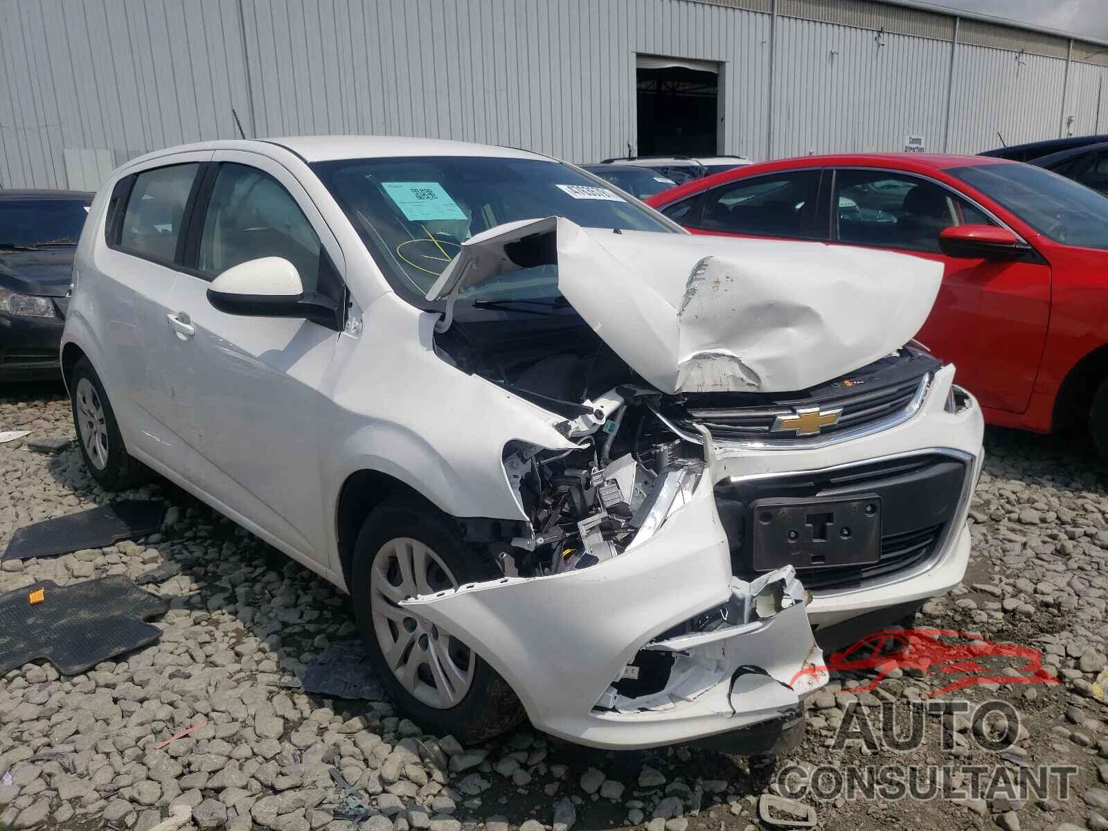 CHEVROLET SONIC 2020 - 1G1JG6SB1L4116119