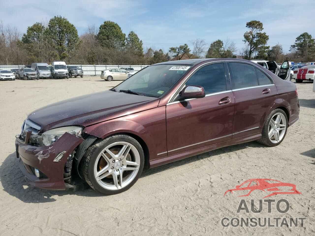 MERCEDES-BENZ C-CLASS 2009 - WDDGF56X89F225183