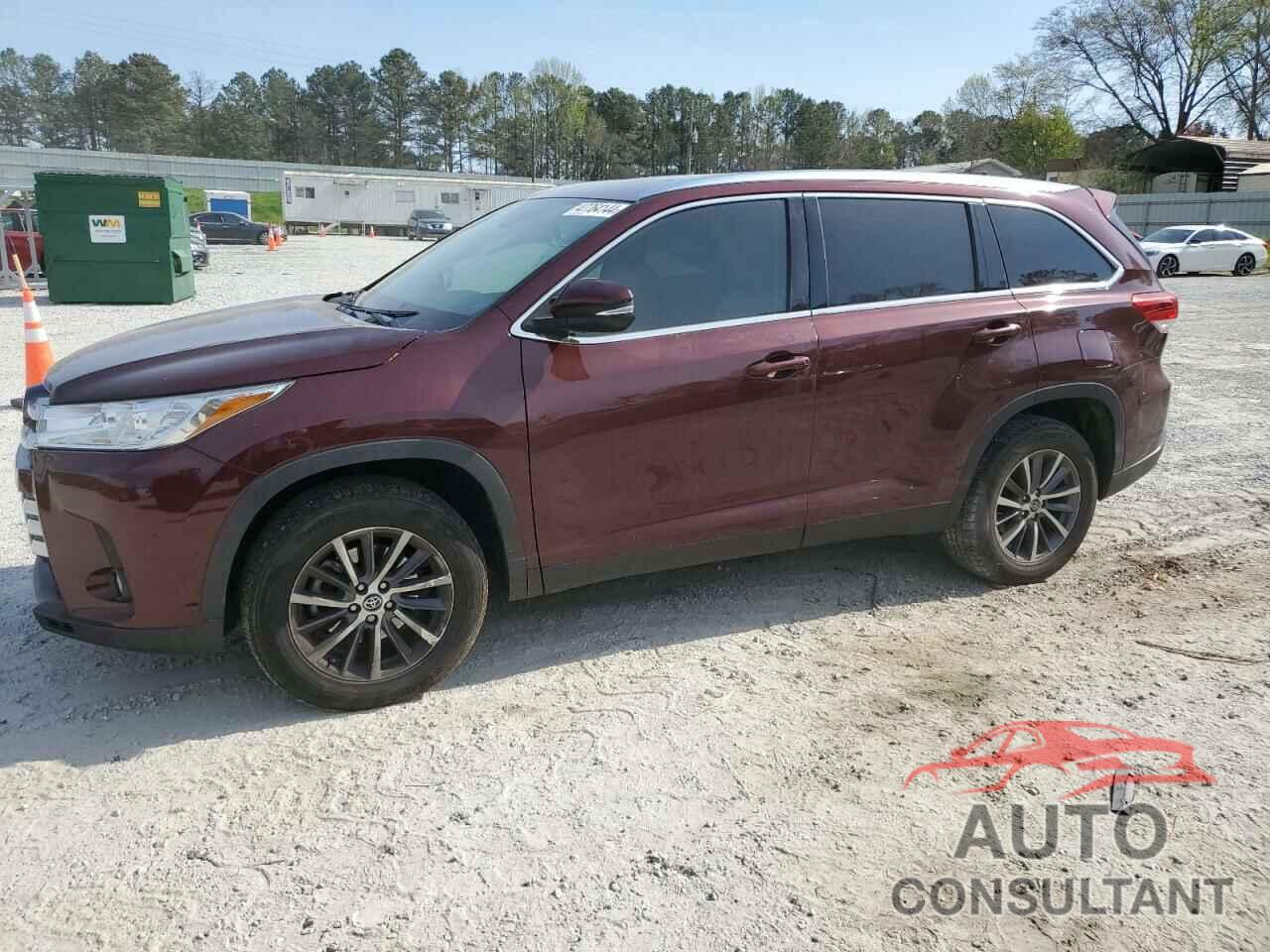 TOYOTA HIGHLANDER 2019 - 5TDKZRFH4KS346715