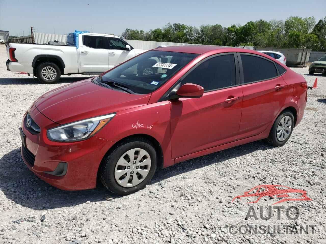 HYUNDAI ACCENT 2017 - KMHCT4AE6HU345555