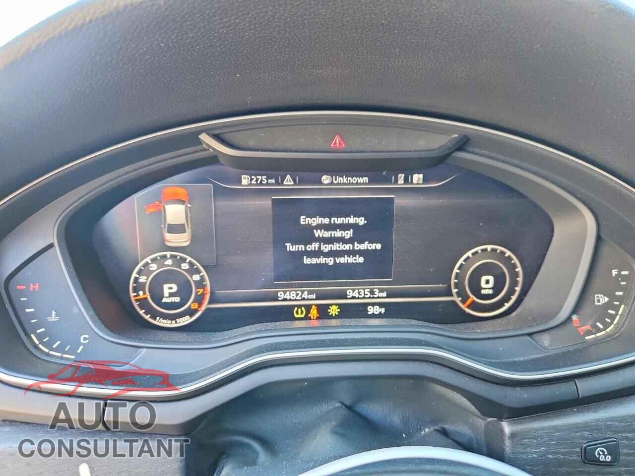 AUDI A4 2017 - WAUDNAF49HN052046
