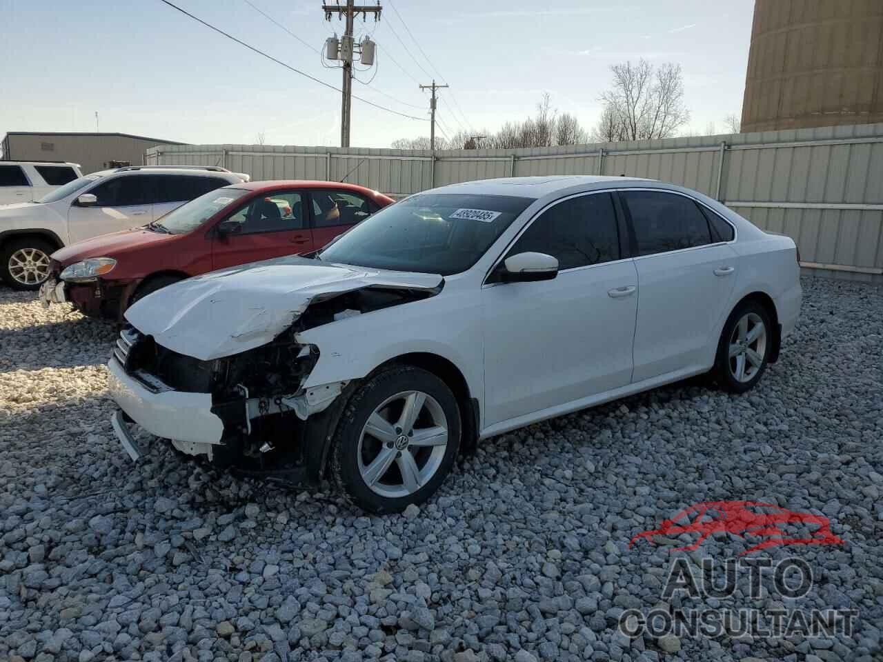 VOLKSWAGEN PASSAT 2013 - 1VWBN7A37DC104241
