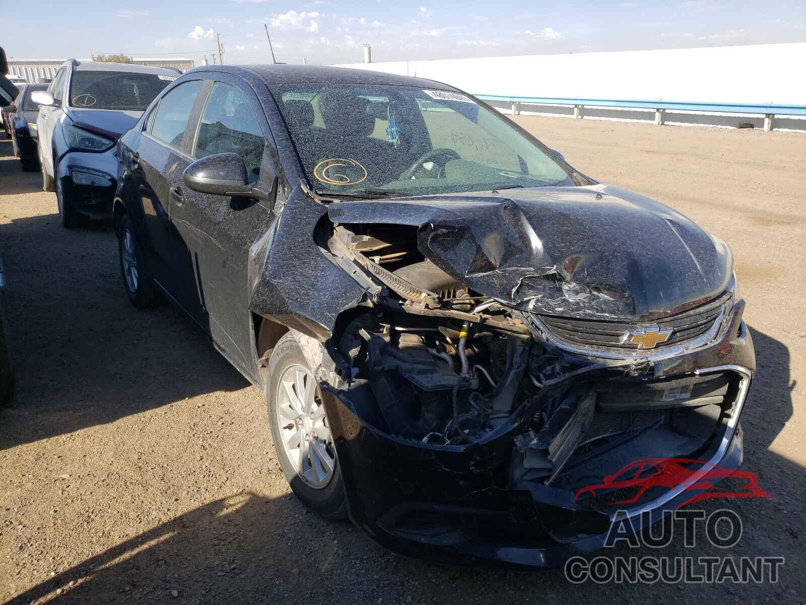 CHEVROLET SONIC 2017 - 1G1JD5SG3H4125703
