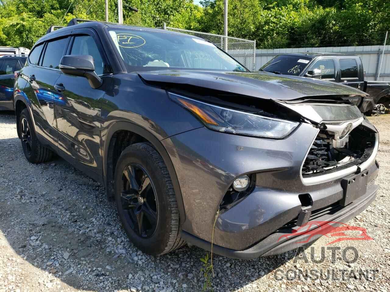 TOYOTA HIGHLANDER 2021 - 5TDCZRBH8MS096814