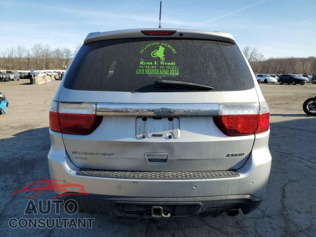 DODGE DURANGO 2012 - 1C4RDJDG7CC182923