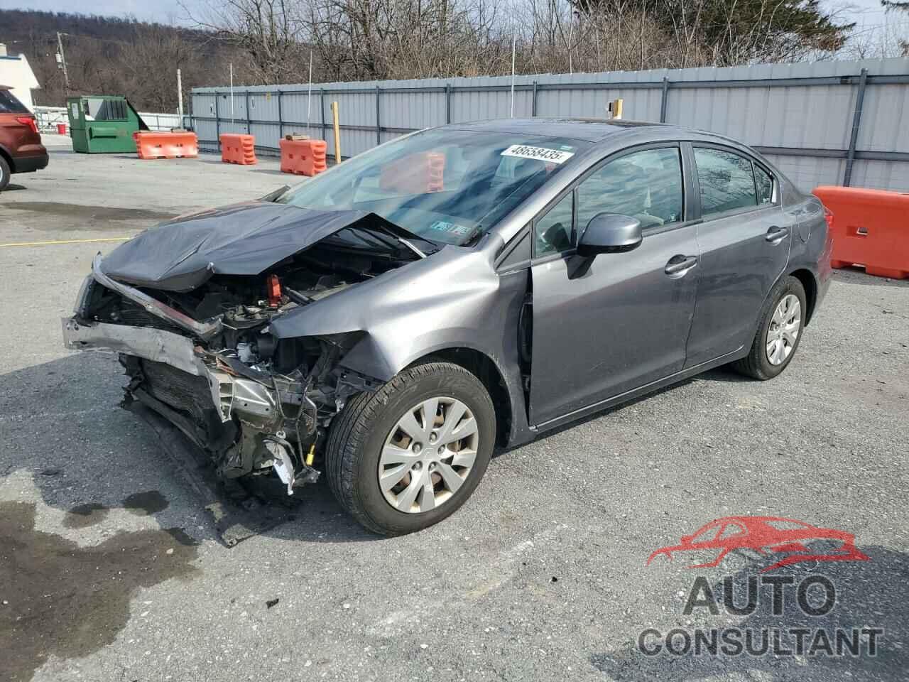 HONDA CIVIC 2012 - 19XFB2F59CE363847