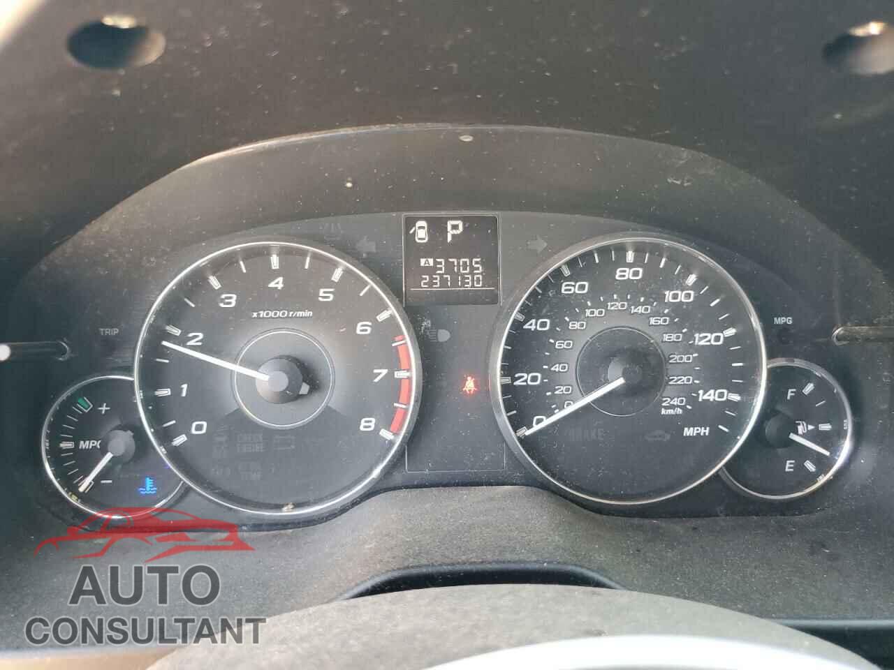 SUBARU OUTBACK 2012 - 4S4BRBGC8C3225498