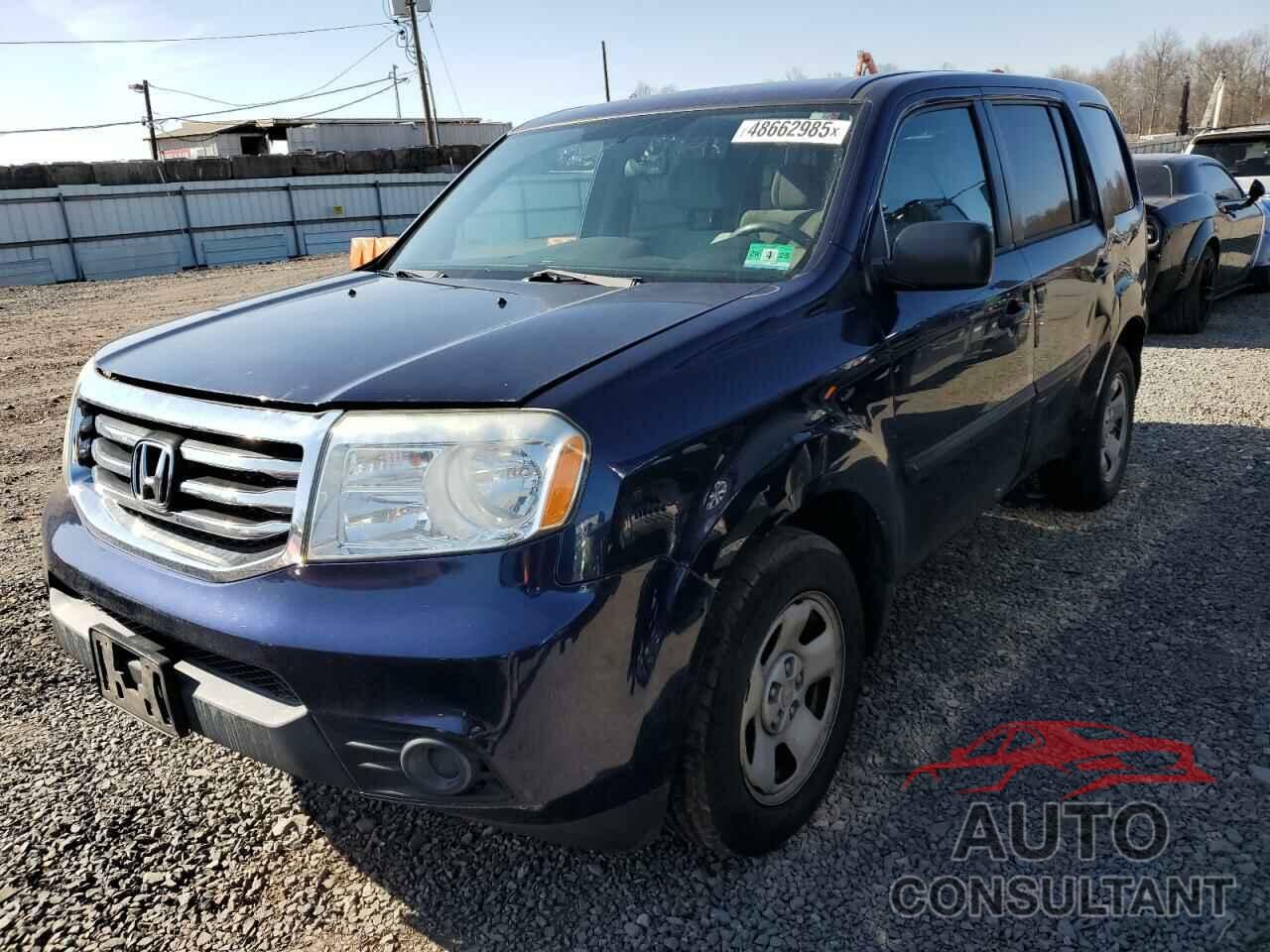 HONDA PILOT 2014 - 5FNYF4H20EB014990