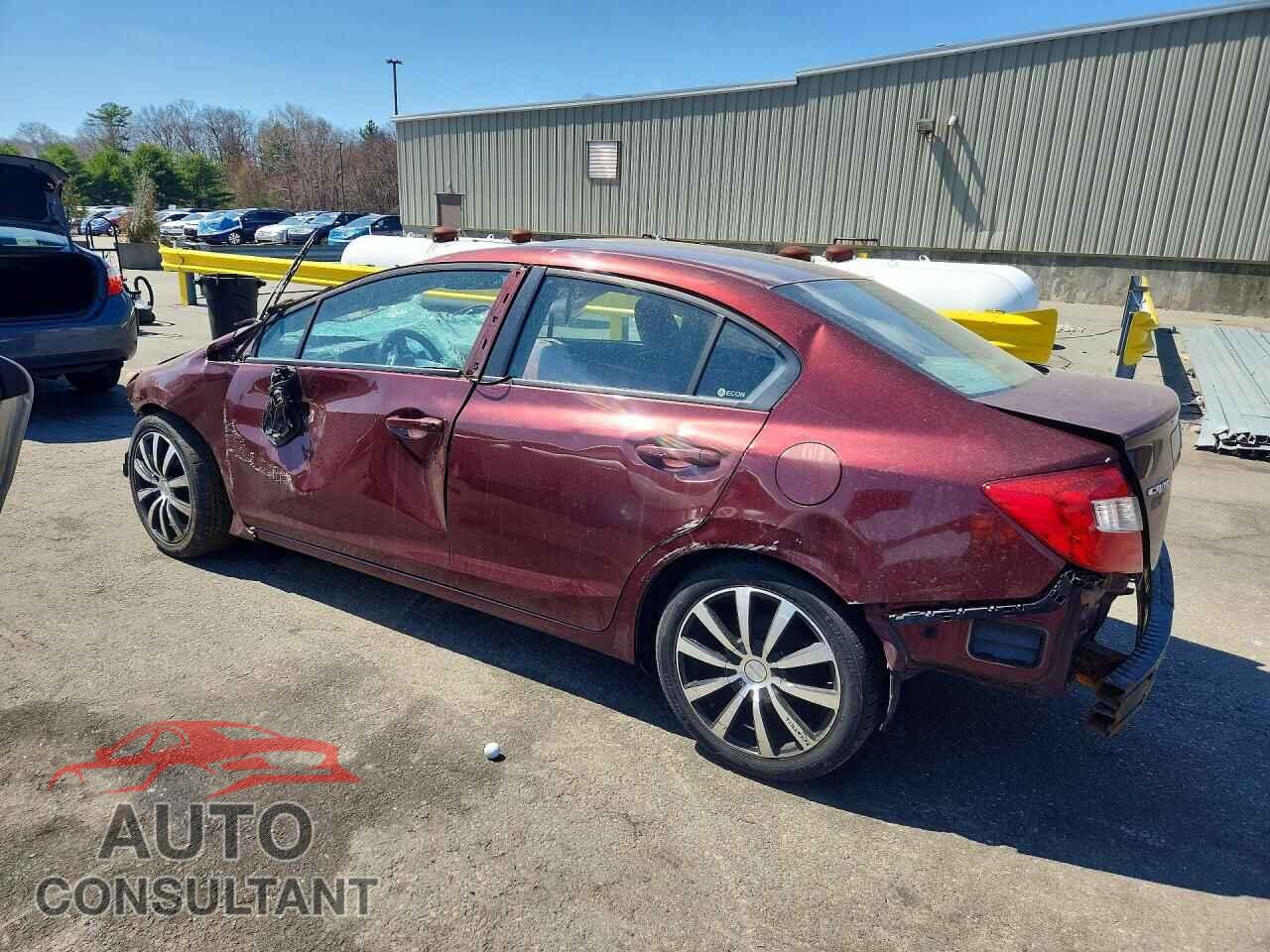 HONDA CIVIC 2012 - 19XFB2F80CE303658