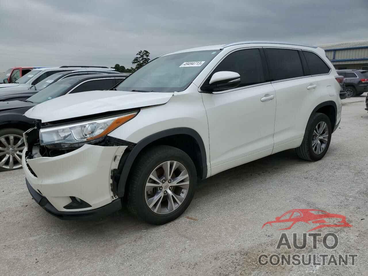 TOYOTA HIGHLANDER 2015 - 5TDKKRFH7FS054681