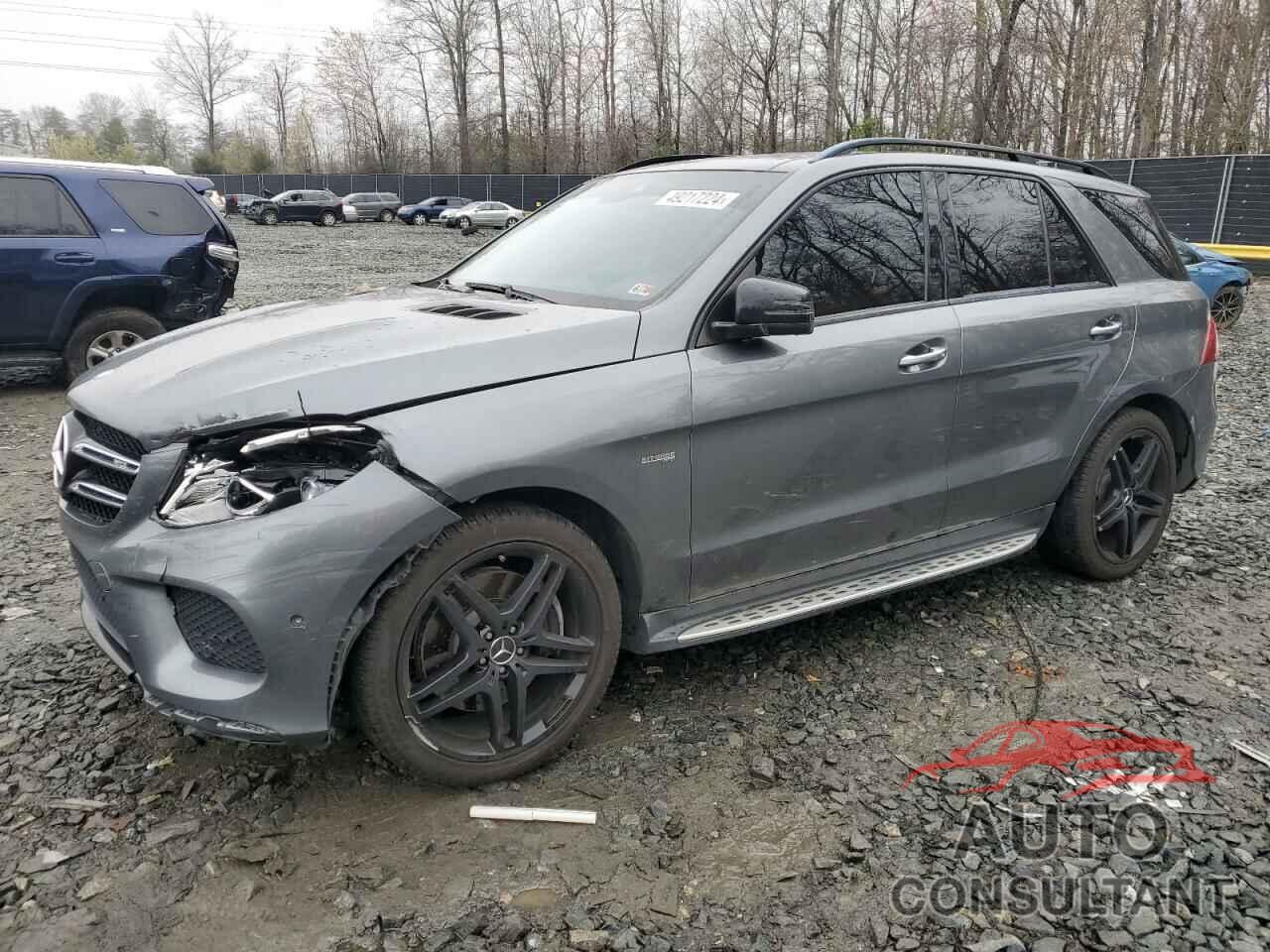 MERCEDES-BENZ GLE-CLASS 2017 - 4JGDA6EB4HA922977