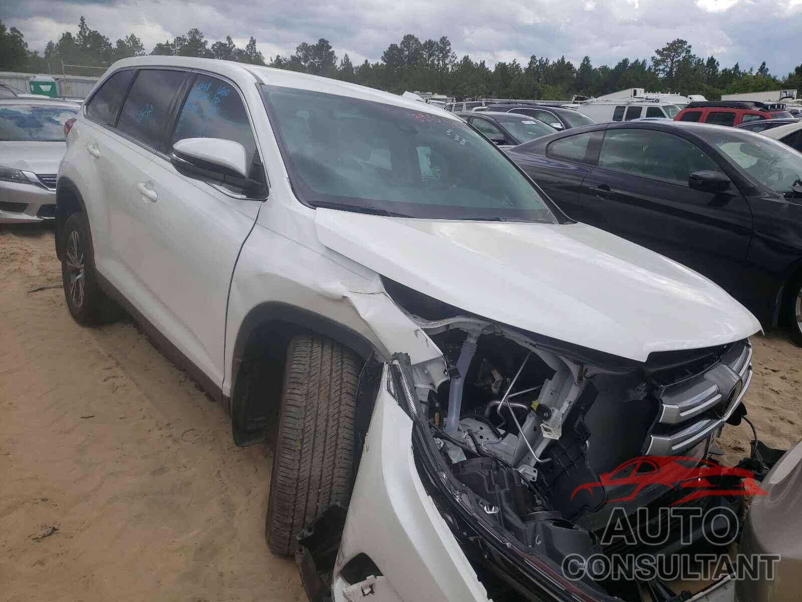 TOYOTA HIGHLANDER 2019 - 5TDBZRFHXKS736346
