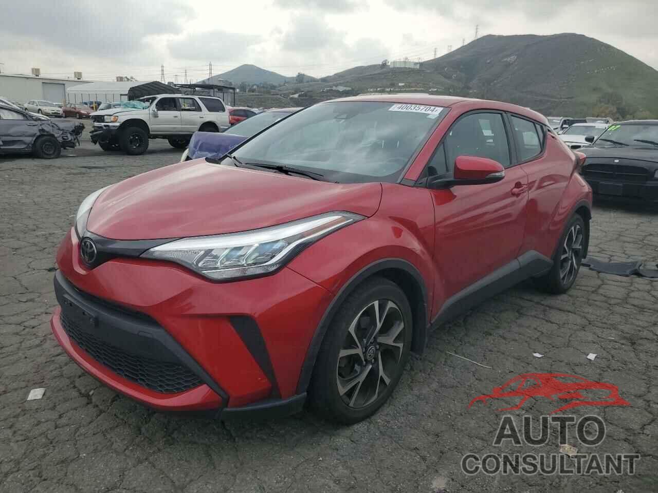 TOYOTA C-HR 2021 - NMTKHMBX5MR124382