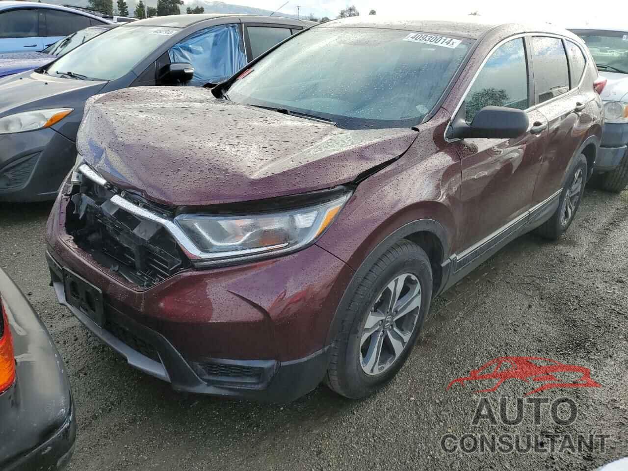 HONDA CRV 2019 - 5J6RW5H33KL003505