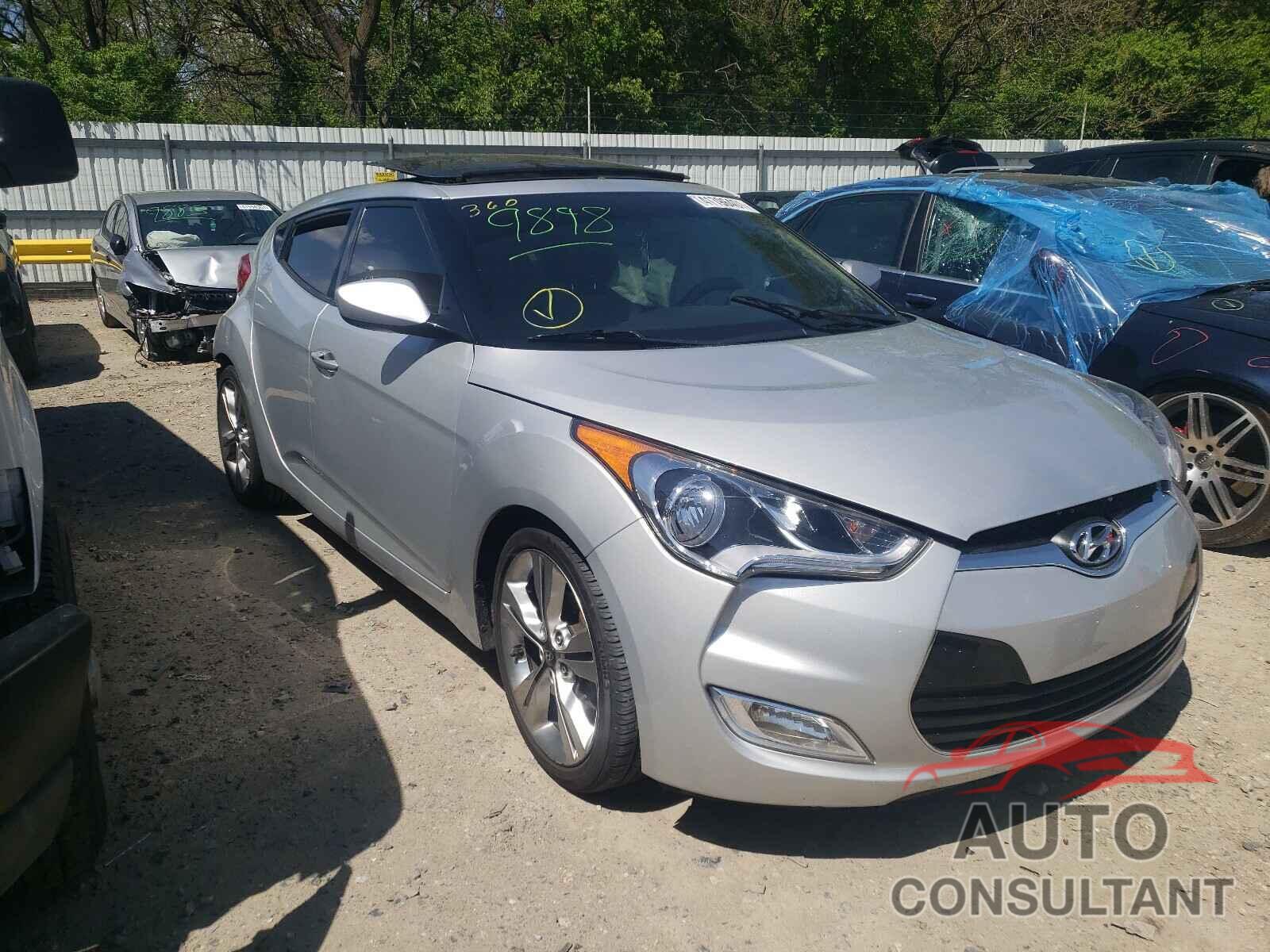 HYUNDAI VELOSTER 2016 - KMHTC6AD3GU264966