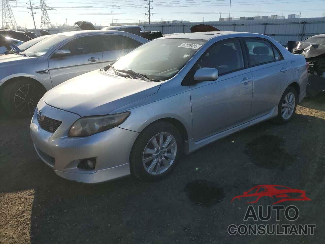 TOYOTA COROLLA 2009 - 2T1BU40E19C121400