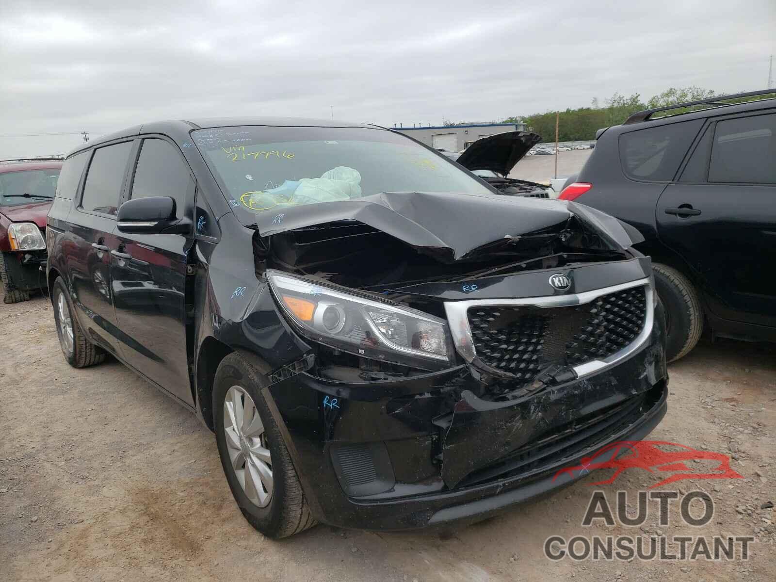 KIA SEDONA 2017 - KNDMB5C12H6217796