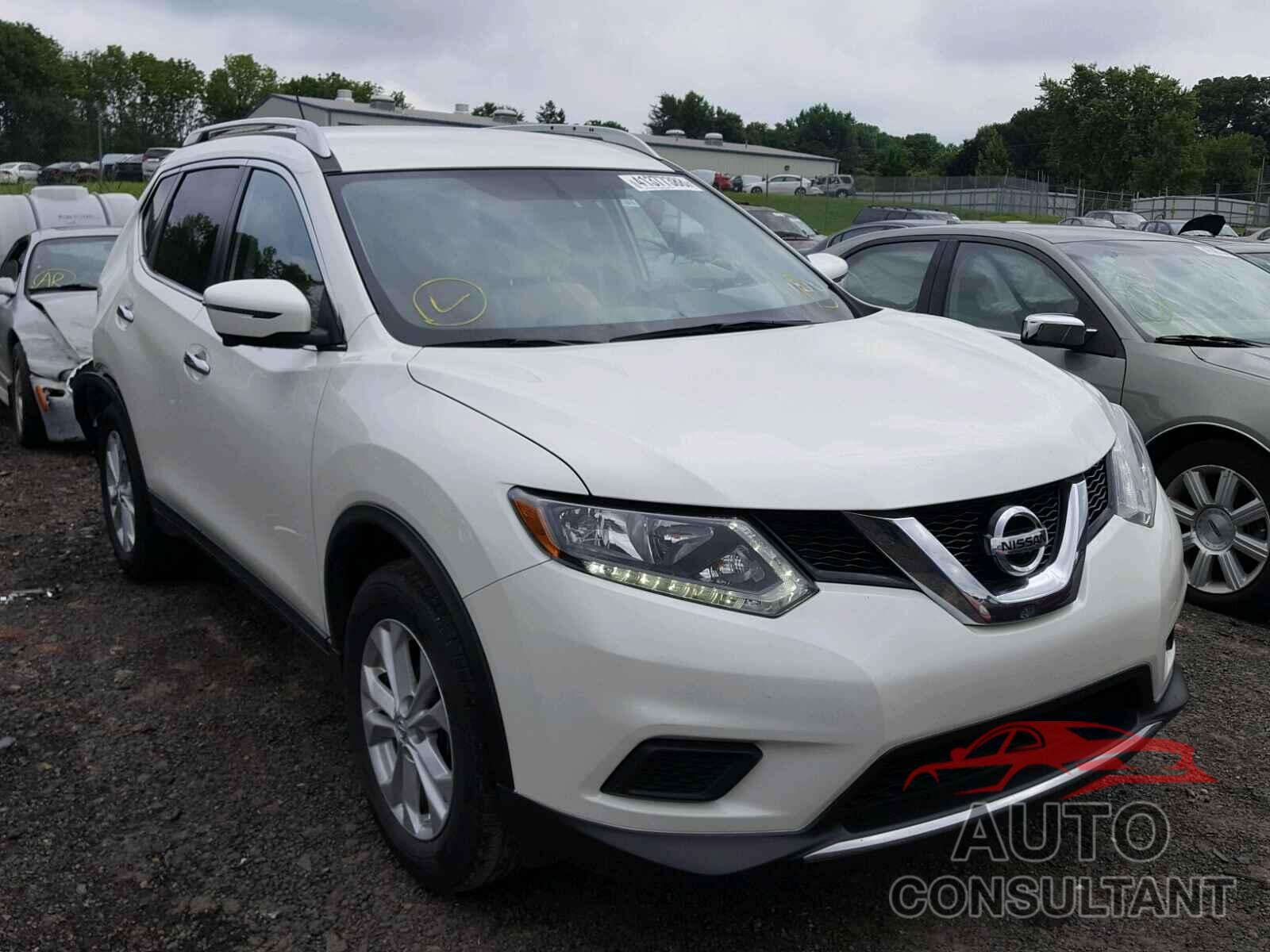 NISSAN ROGUE S 2016 - KNMAT2MV9GP602300