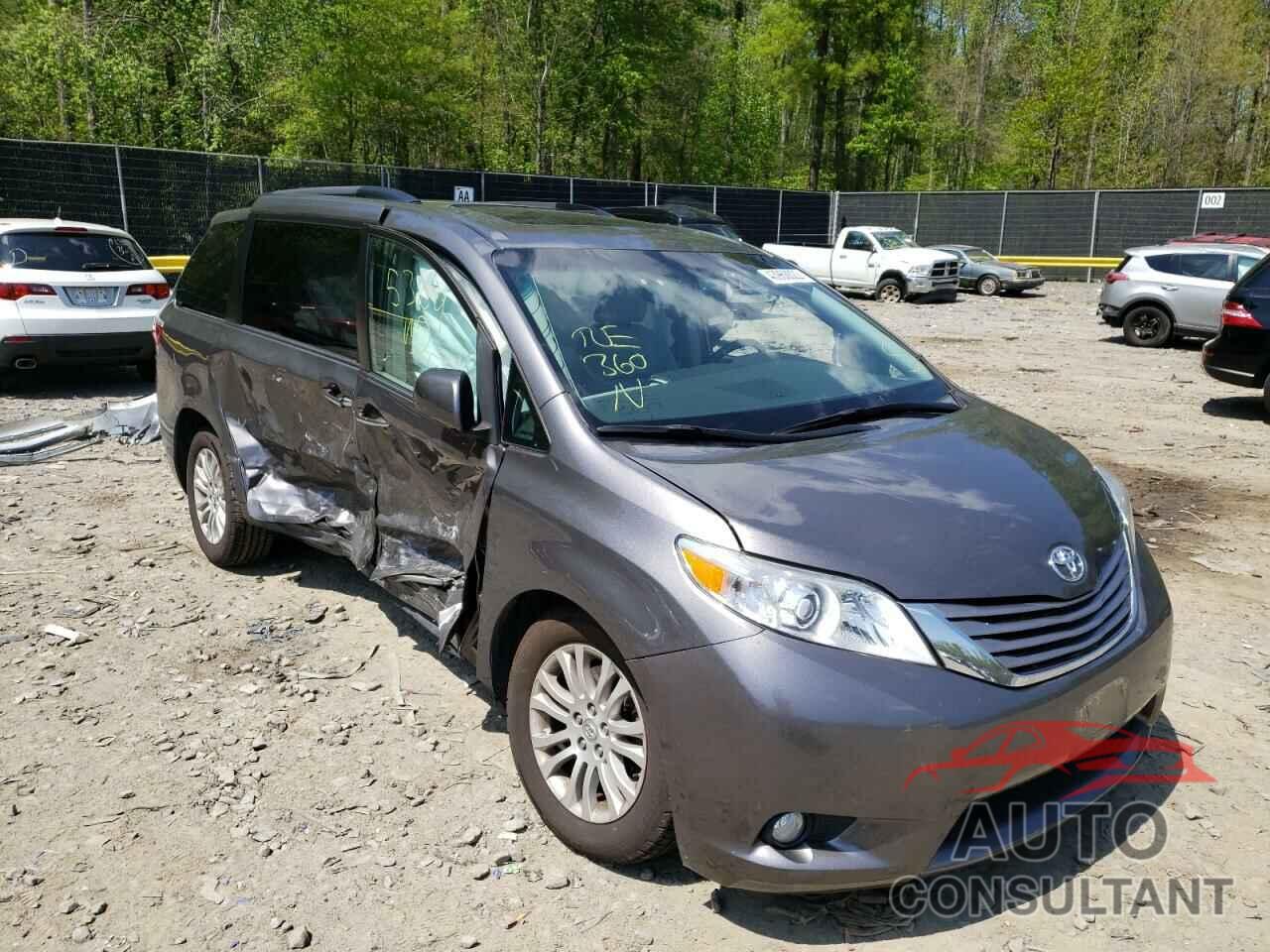 TOYOTA SIENNA 2017 - 5TDYZ3DC6HS821014