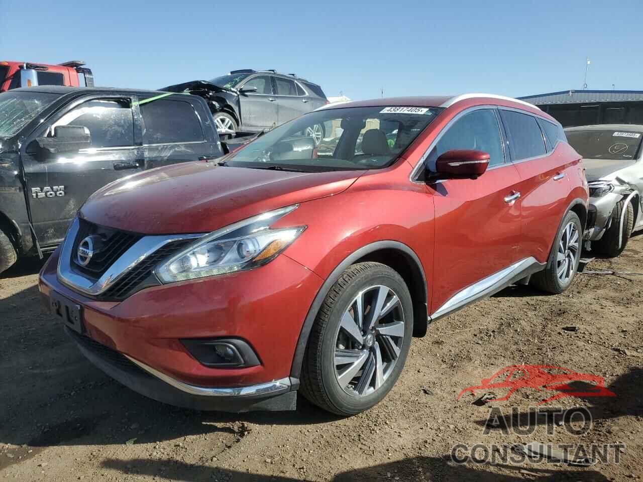 NISSAN MURANO 2015 - 5N1AZ2MH9FN222193