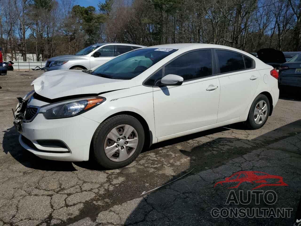 KIA FORTE 2016 - KNAFK4A66G5511401