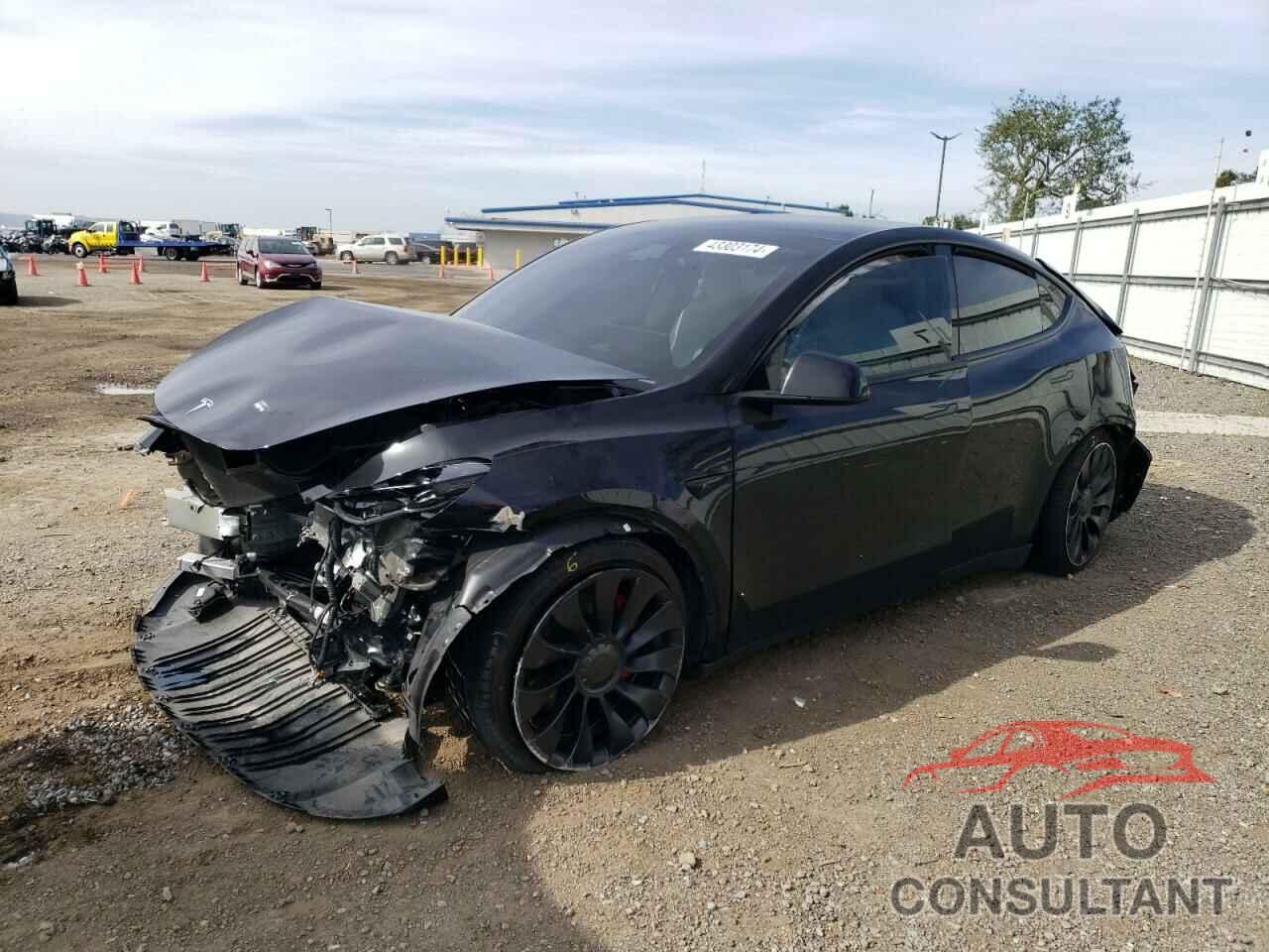 TESLA MODEL Y 2022 - 7SAYGDEF2NF468617