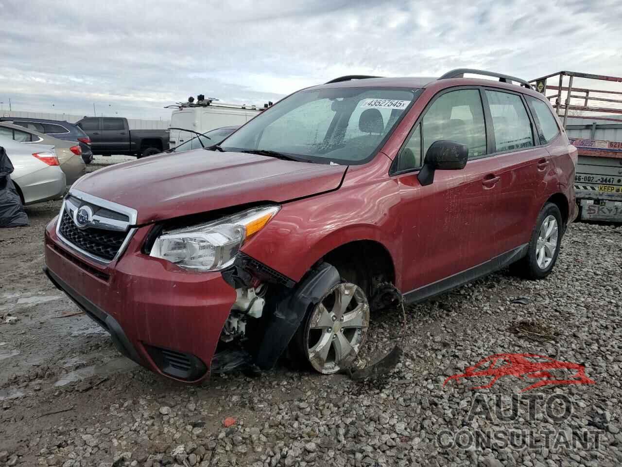 SUBARU FORESTER 2016 - JF2SJABC4GH525207