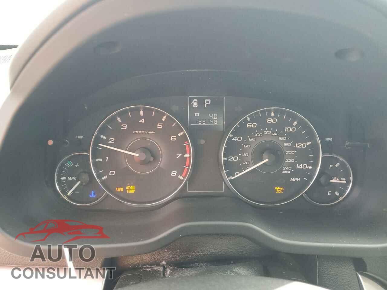SUBARU OUTBACK 2012 - 4S4BRBCC5C3229403